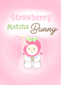 Strawberry Matcha Bunny
