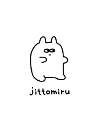 jitto miru usagi