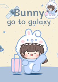Bunny go to galaxy!