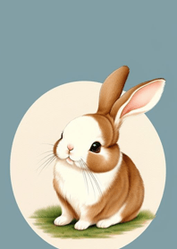 กระต่ายที่น่ารัก QCDG0