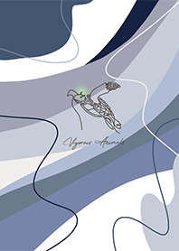 海洋生物 - 莫蘭迪色系