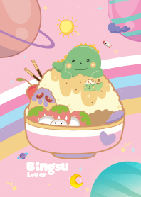 Dinosaur Sweets Galaxy Bingsu