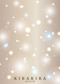 KIRAKIRA.BROWN GOLD STAR 14