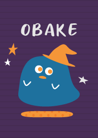 OBAKE - cute little ghosts PURPLE