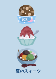 Summer cold sweets / simple