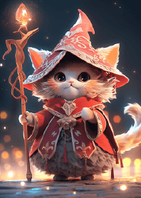 Kitten Red Wizard Part2