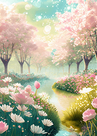 Beautiful real scenery(Spring-681)