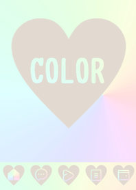 brown color rainbow  F17