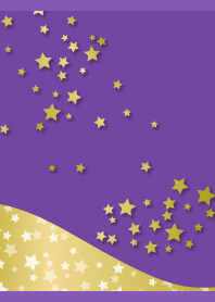 Starlight on purple