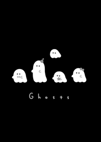 ผีน่ารัก | black monochrome