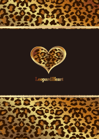 Leopard heart gold