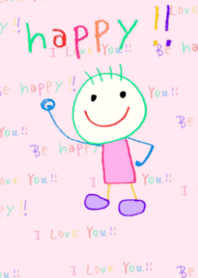 I love you and I am happy theme