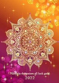 2022 Mandala that raises all luck gold