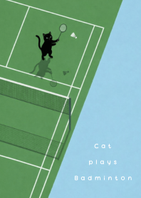 Badminton Cat White Theme
