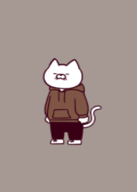 Hoodie cat.(dusty colors12)