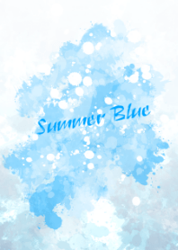 Summer Blue -Splash style-