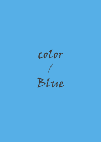 심플 컬러 : 블루 3