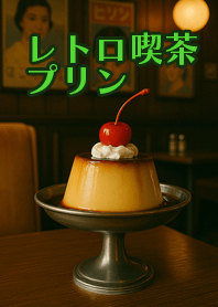 Retro Cafe Pudding