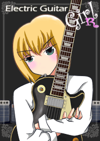 Electric Guitar Girl R
