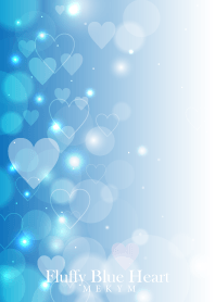 Fluffy Blue Heart
