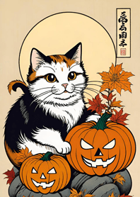 Night Moon Star Cat 3D22f6