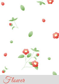 Flower 004-2 (Camellia/White)