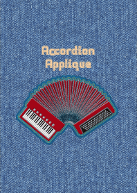 Accordion Applique Red 19