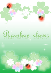 Rainbow clover!!