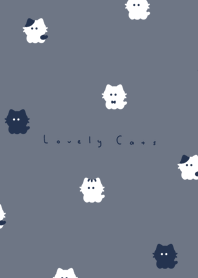 แมวน้อย | dark navy