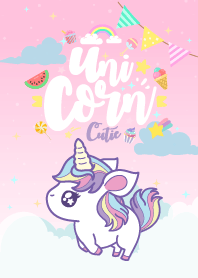 Unicorn Kawaii Cute Pink