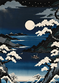 Ukiyo-e Mountains, Seas e10B29