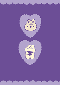 Happy violet Rabbits