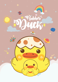 Rubber Duck Baby Galaxy Mulberry
