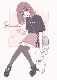 くるみちゃん。のLINE着せかえ | イラスト・デザイン制作会社のジョイ