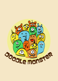 Doodle Monster Cute Color edition