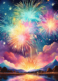 Beautiful Fireworks Theme#398