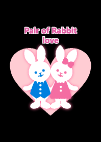 Pair of Rabbit -love-