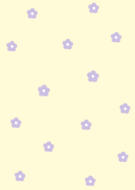 flower pattern(JP)purpleyellow
