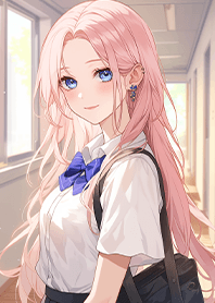 Elegant High School Girl