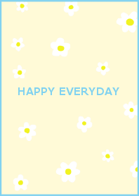 HAPPY EVERYDAY_blueyellow