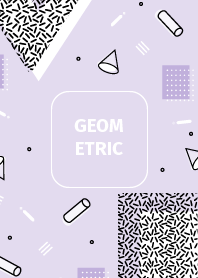 Geometric Snuff Purple
