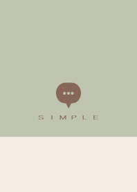 シンプル（beige green)V.1448