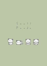 ちいさなパンダ。ピスタチオグリーン