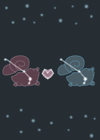 ekst blue Aries love red (Aries)