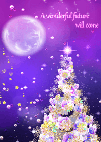 Christmas tree with rising money luck7.