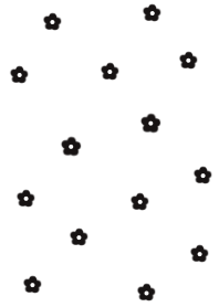 flower pattern(JP)-monotone