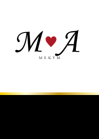 Love Initial M&A イニシャル 8