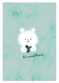 Marble and gentle white bear green10_2