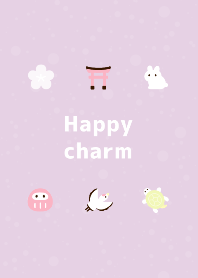 Happy charm♪薰衣草色