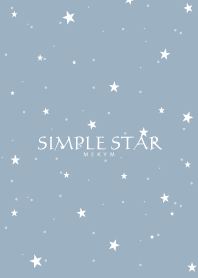 SIMPLE STAR -LIGHT BLUE-
